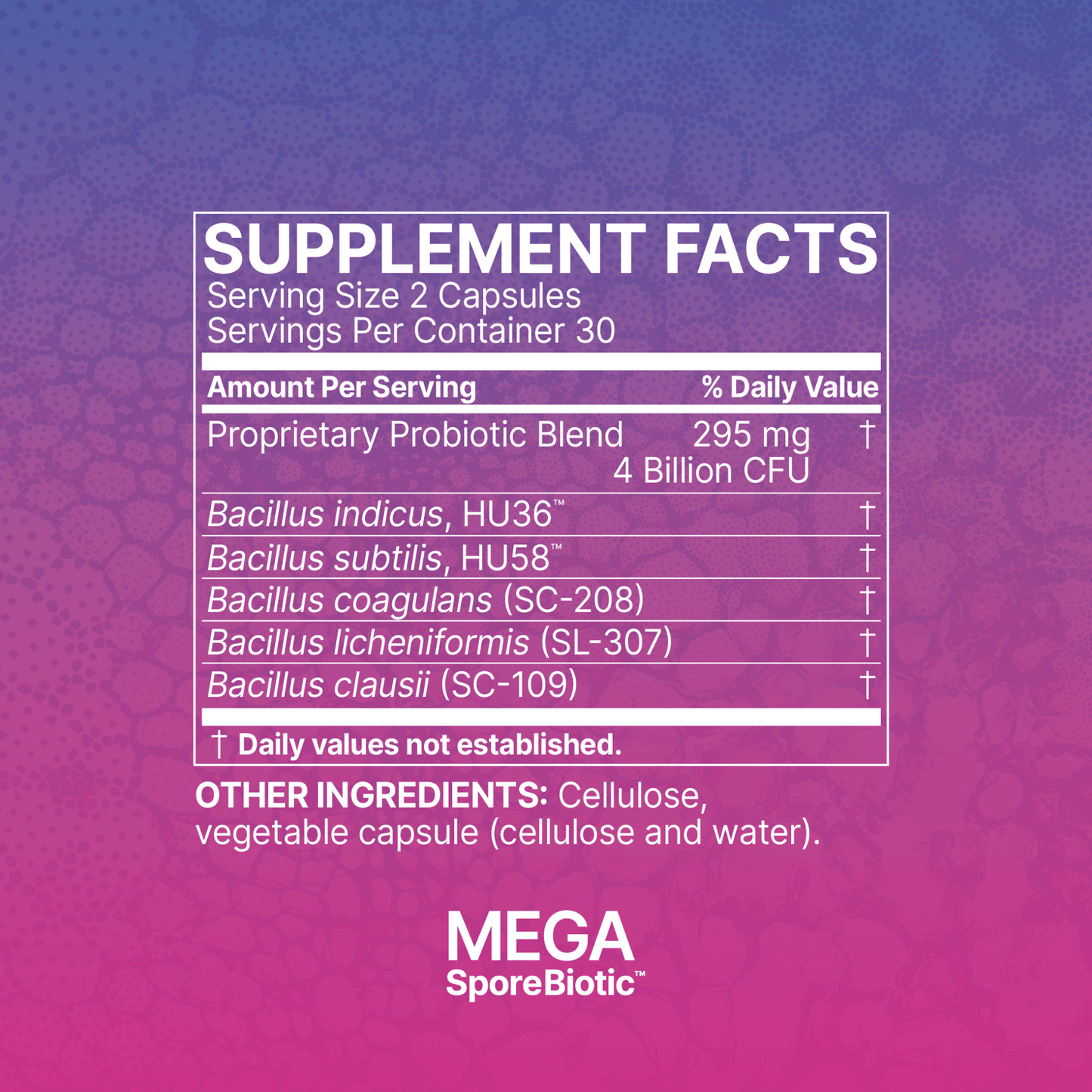 MEGASporeBiotic