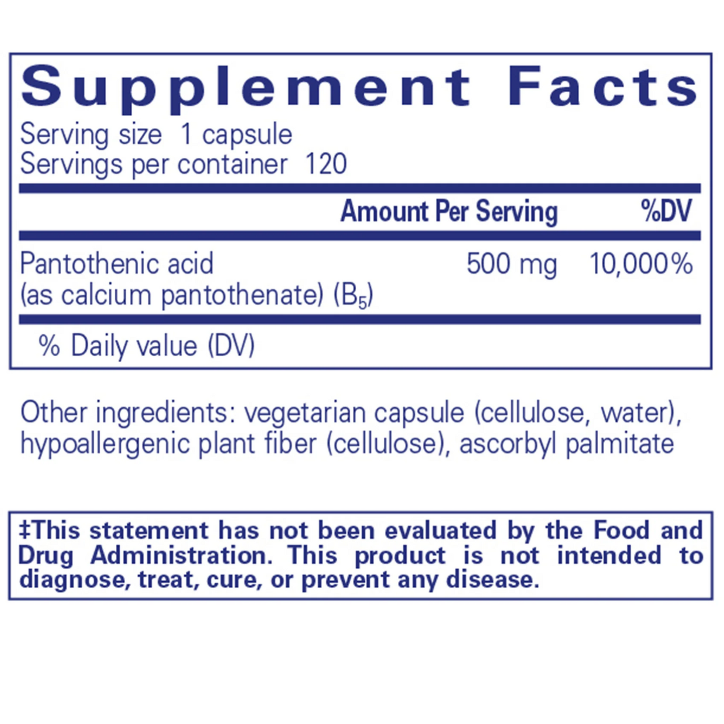 Pantothenic Acid