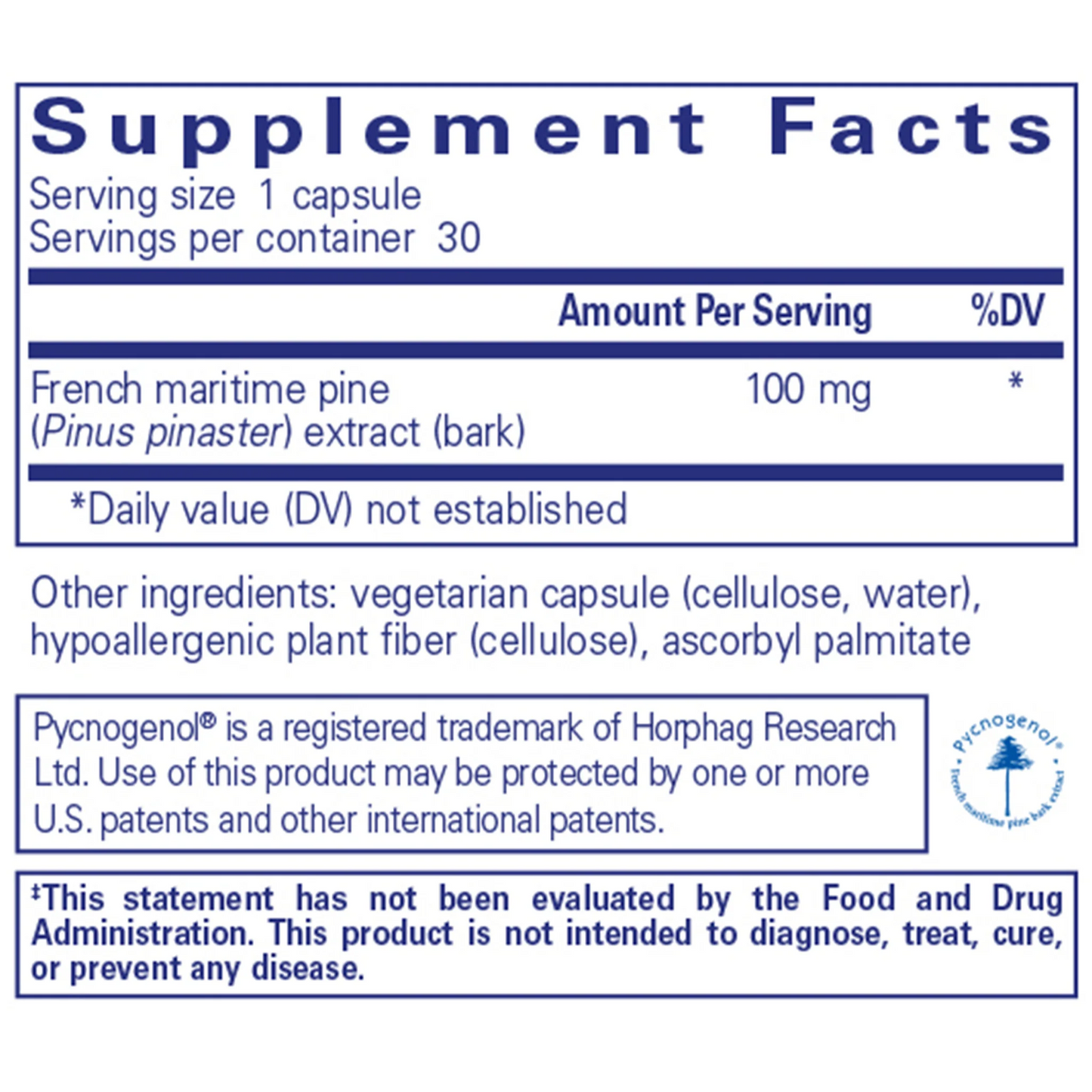 Pycnogenol 100