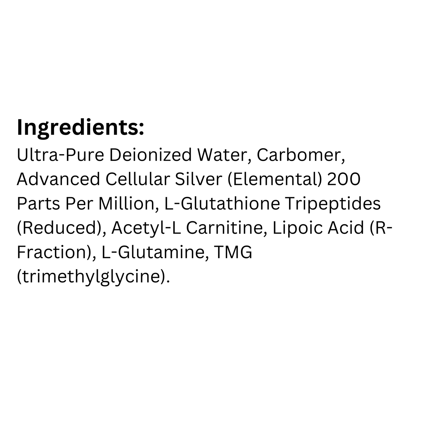 ACS Silver-Glutathione Gel