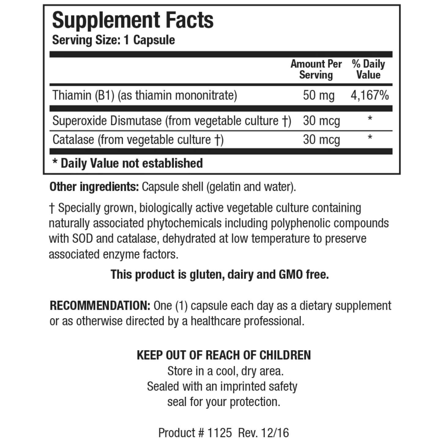 Thiamin 50
