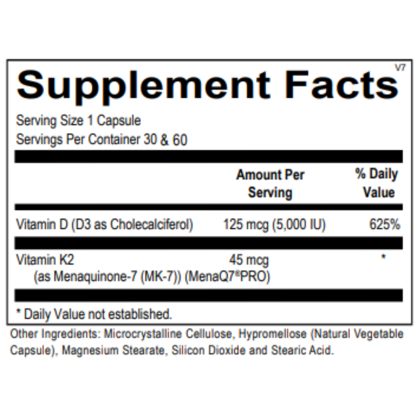 Vitamin D3/K2