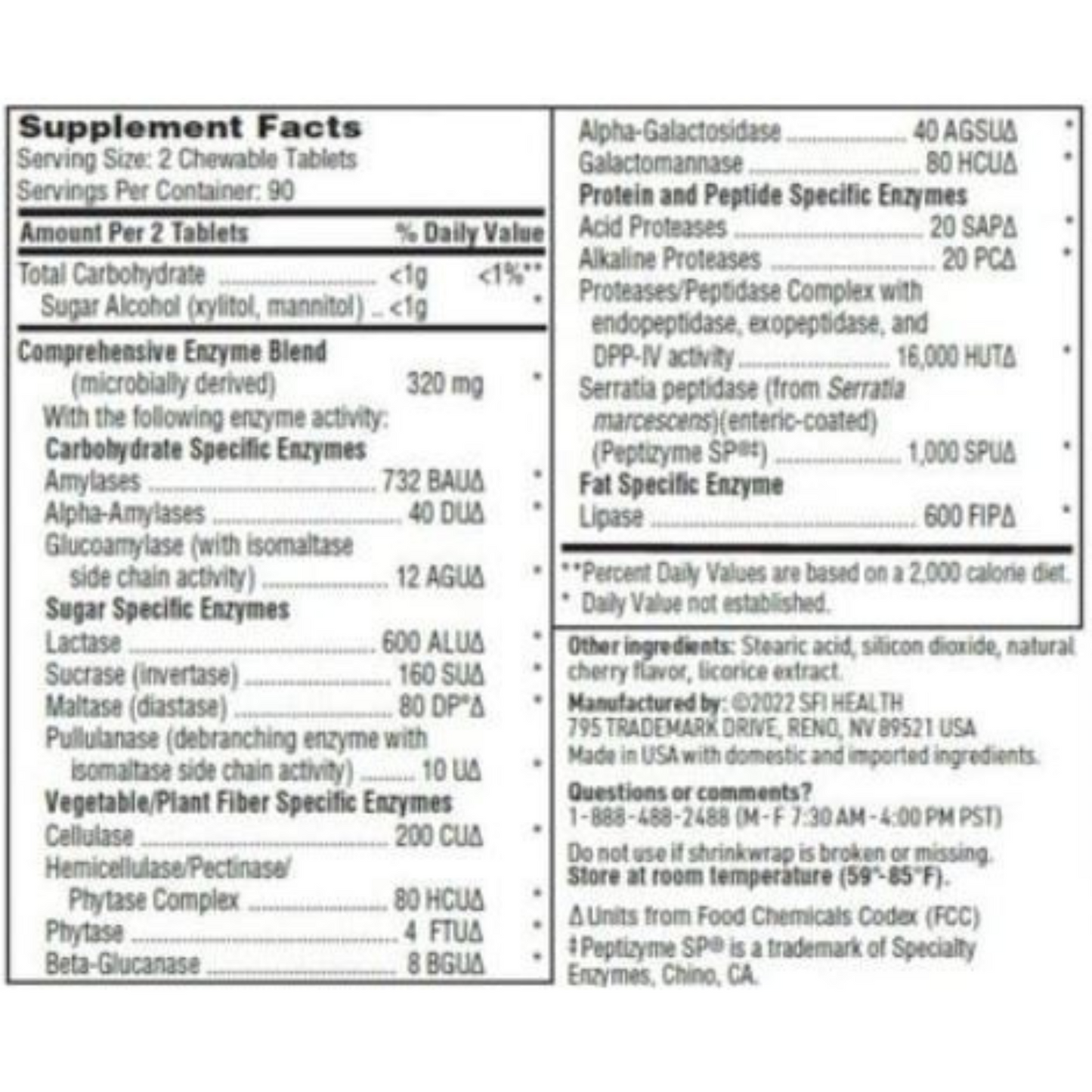 Vital-Zymes Chewables