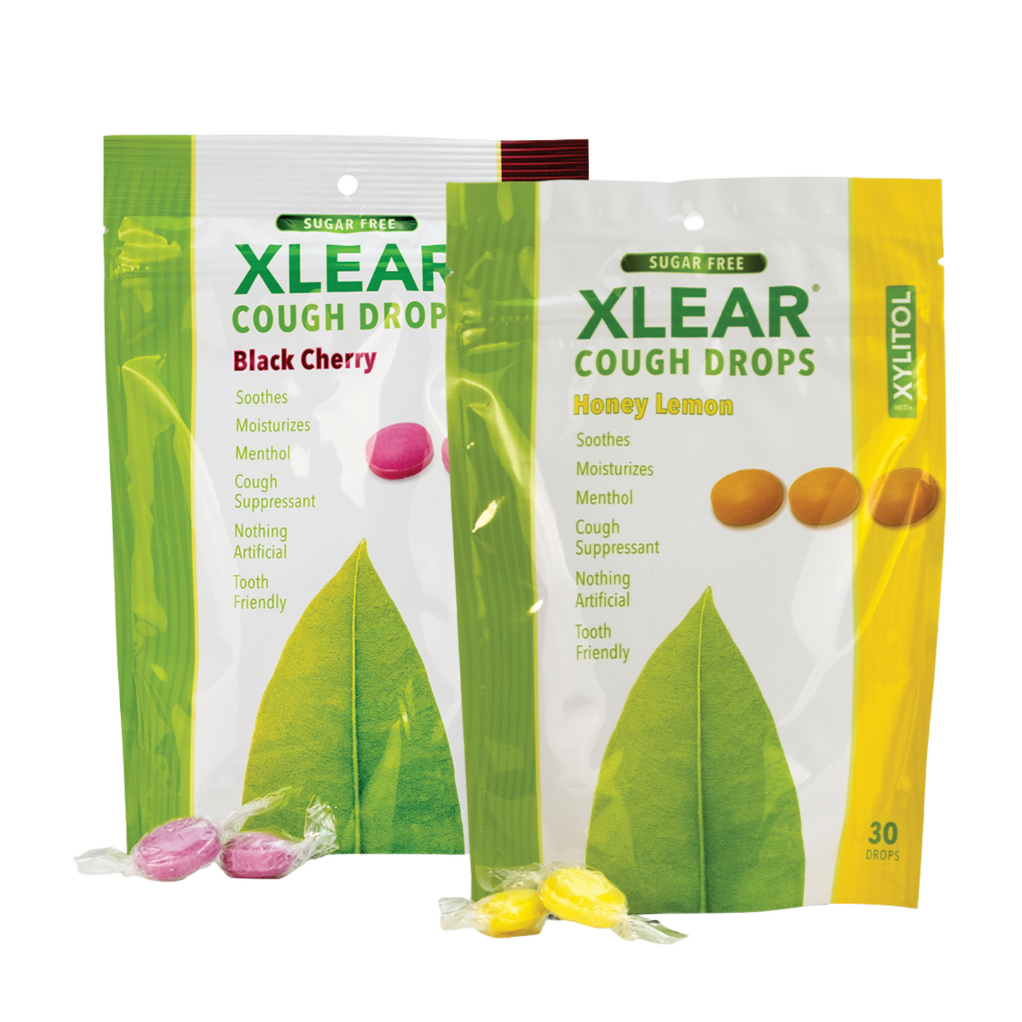 XLEAR Cough Drops