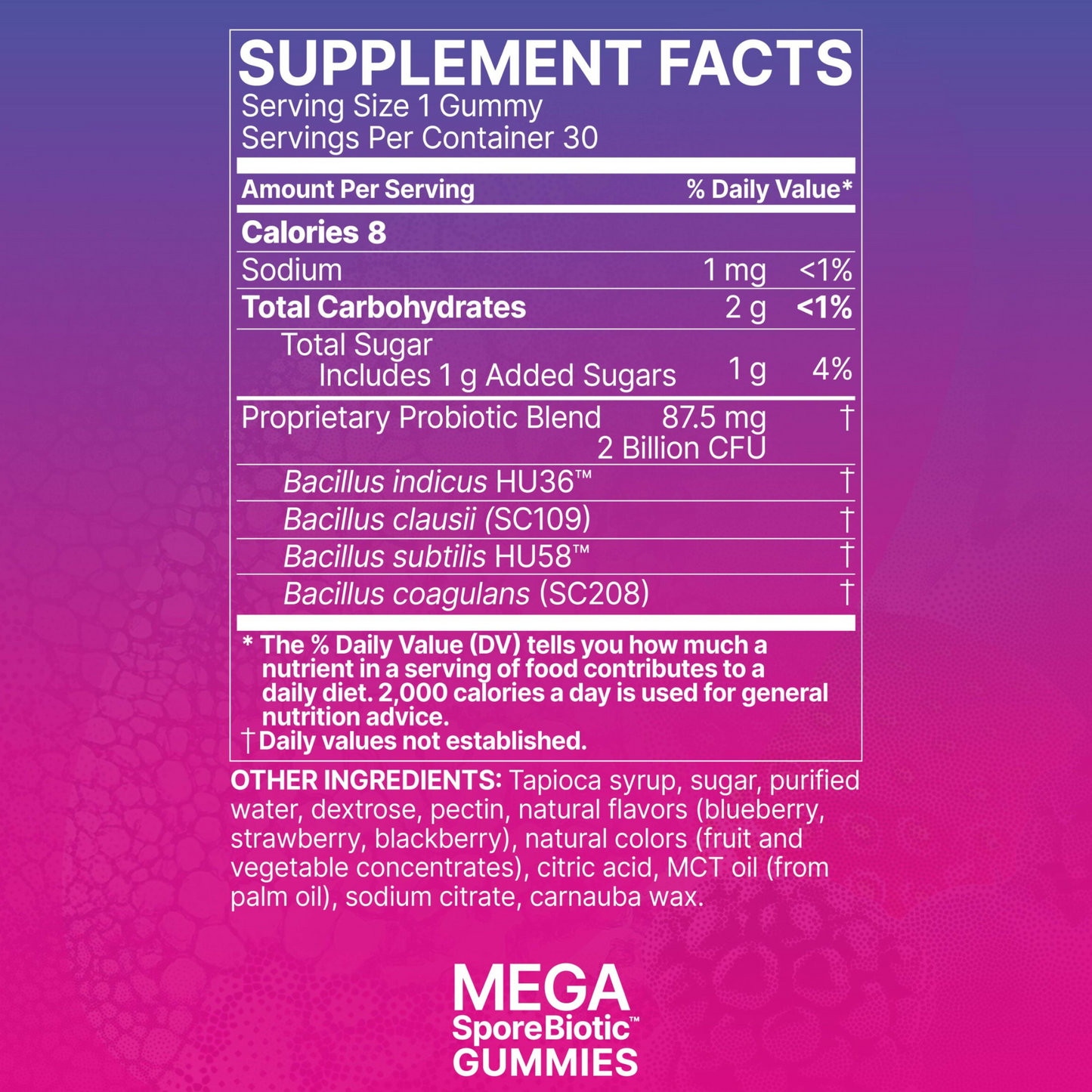 MegaSporeBiotic Kids Gummies