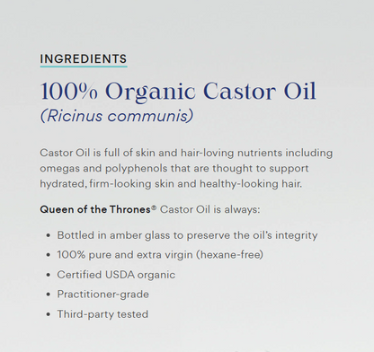 Organic Castor Oil Roll-On 1.7 oz