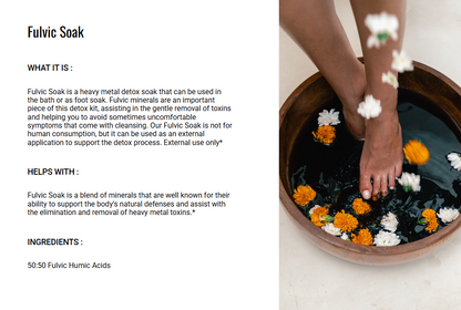 Fulvic Soak