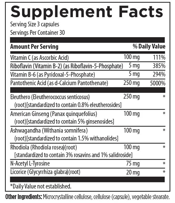 Adrenal Flow *Substitute for Adrenotone*