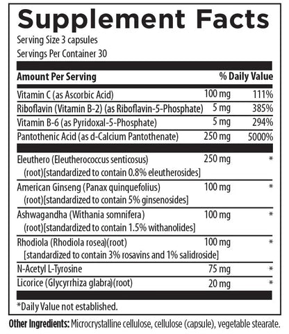 Adrenal Flow *Substitute for Adrenotone*